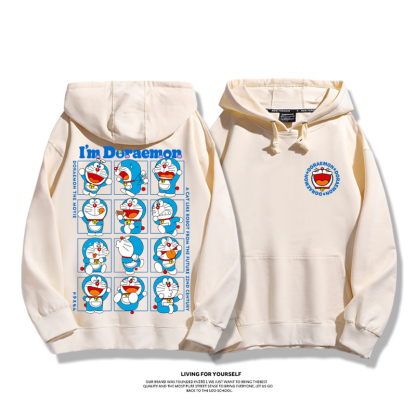 叮噹貓新款 親子情侶男女款連帽衛衣-ZUIHANG SHOP