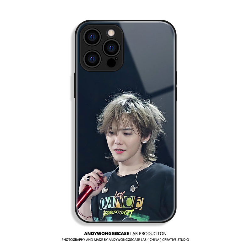 GD權志龍新款高清全包防摔玻璃殼-ZUIHANG SHOP