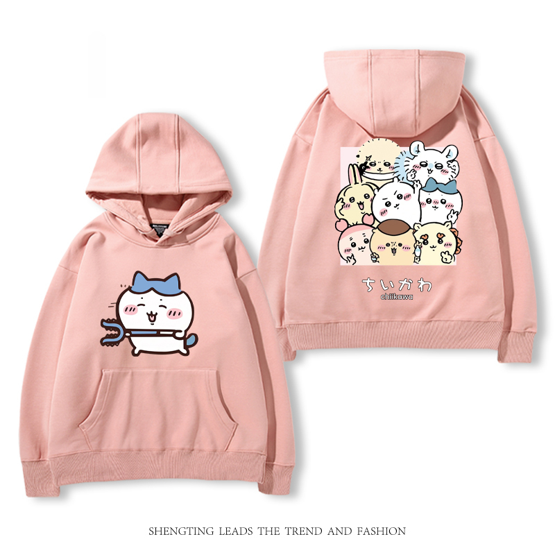 Chiikawa新款 親子情侶男女款連帽衛衣-ZUIHANG SHOP