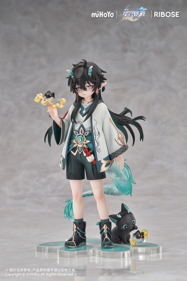 【預購】正版授權 RIBOSE RISE UP+系列 崩壞：星穹鐵道 小不點貓貓系列 丹恆·飲月 Ver.