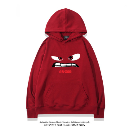 腦筋急轉彎新款 親子情侶男女款連帽衛衣-ZUIHANG SHOP