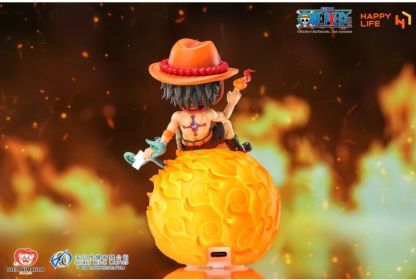【預購】正版授權 HAPPY LIFE《航海王》惡魔果實系列 艾斯聲控小夜燈