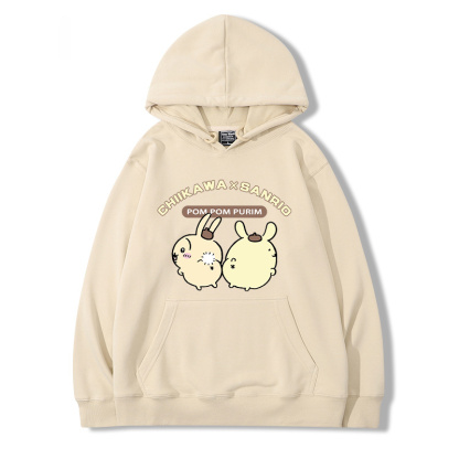 chiikawa吉伊卡哇聯名三麗歐新款 親子情侶男女款連帽衛衣-ZUIHANG SHOP