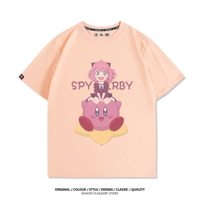 星之卡比X安妮亞 印花短袖T恤-ZUIHANG SHOP