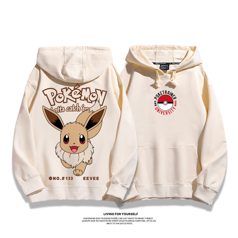 寶可夢新款 親子情侶男女款連帽衛衣-ZUIHANG SHOP