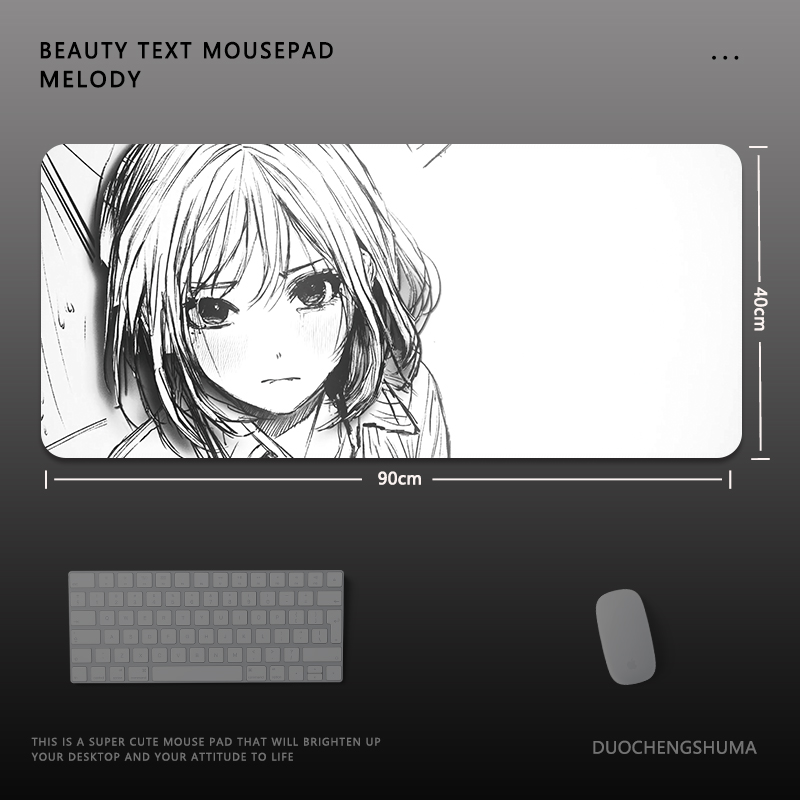 二次元亂線 主題桌墊 布質滑鼠墊-ZUIHANG SHOP