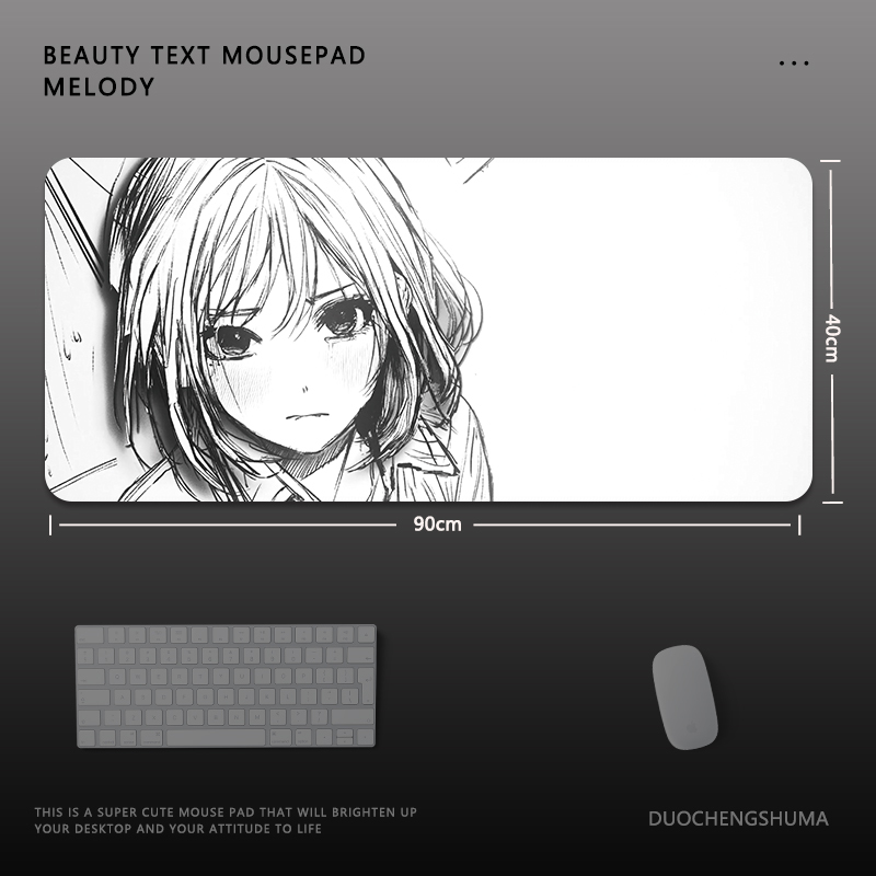 二次元亂線 主題桌墊 布質滑鼠墊-ZUIHANG SHOP