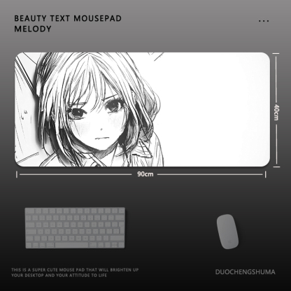 二次元亂線 主題桌墊 布質滑鼠墊-ZUIHANG SHOP