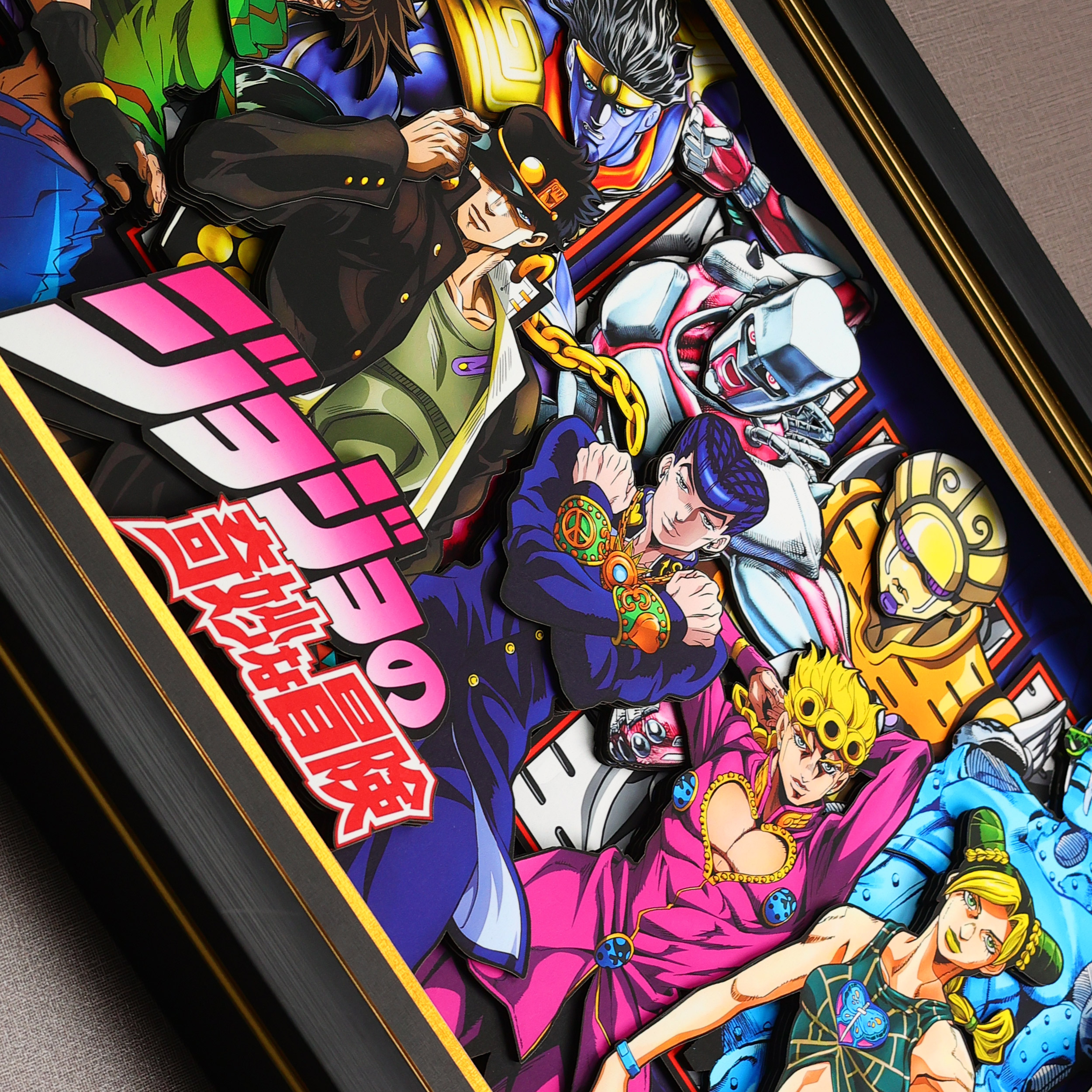 JOJO的奇妙冒險 3D立體畫-ZUIHANG SHOP