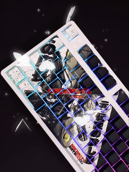 坂田日常透光RGB108鍵標準配列衛星軸鍵帽