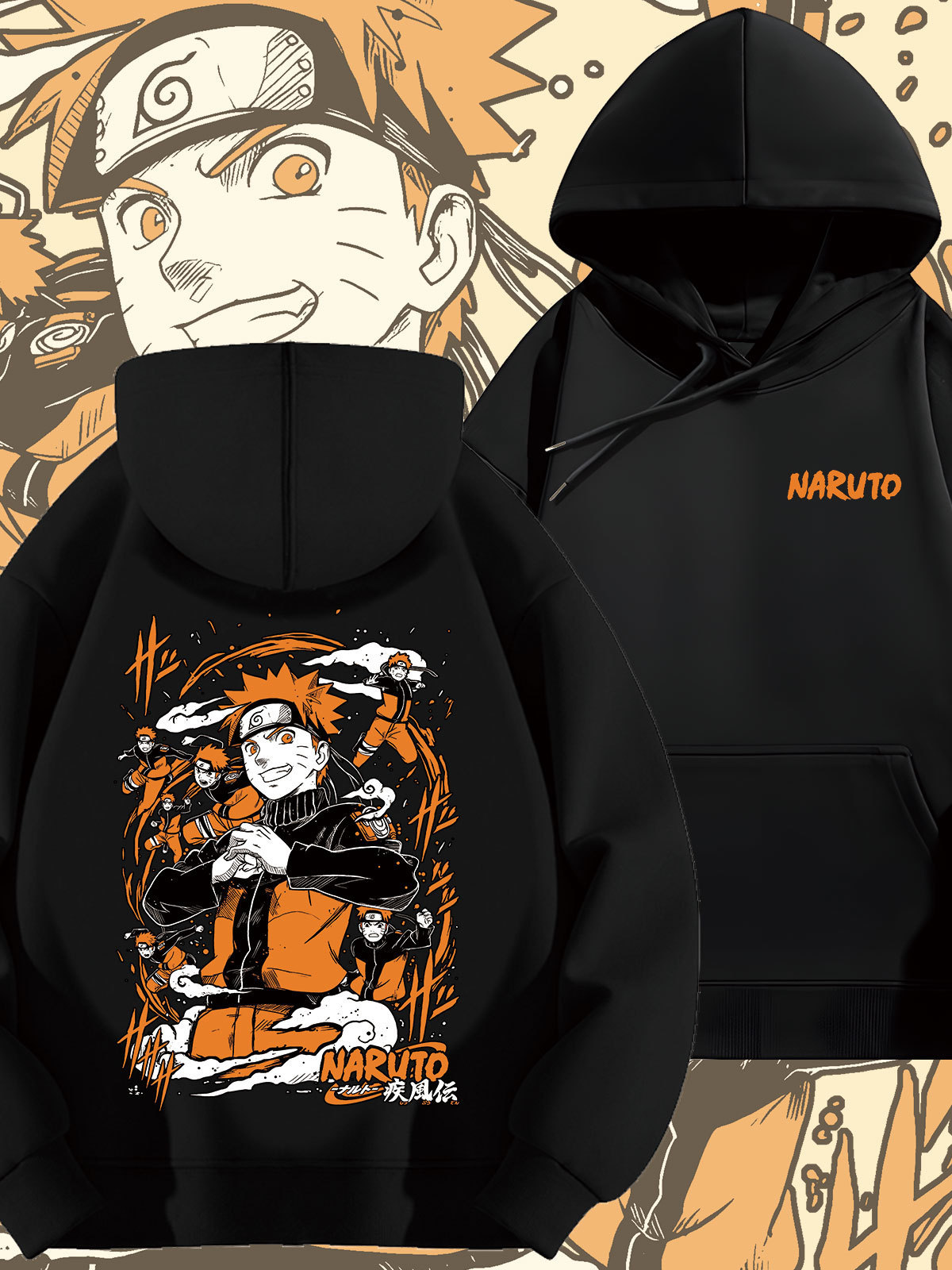 火影忍者新款 親子情侶男女款連帽衛衣-ZUIHANG SHOP