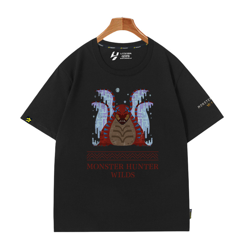 魔物獵人荒野 第2彈 印花短袖T恤-ZUIHANG SHOP