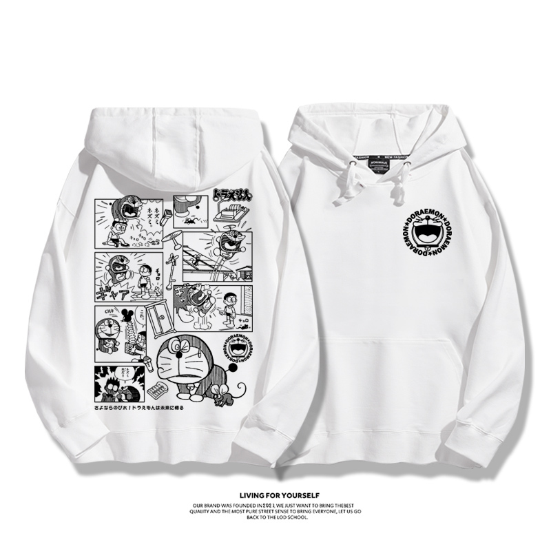哆啦A夢聯名新款 親子情侶男女款連帽衛衣-ZUIHANG SHOP