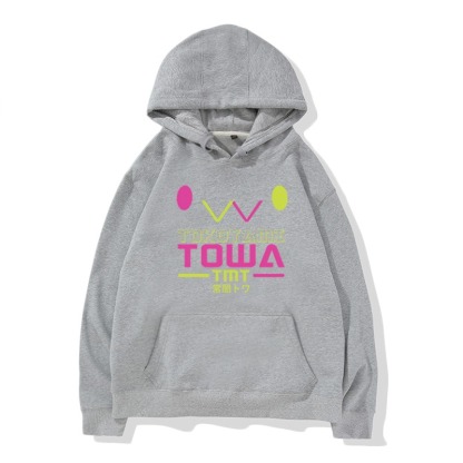 Hololive 虛擬主播 2025秋冬新款 親子情侶裝連帽衛衣