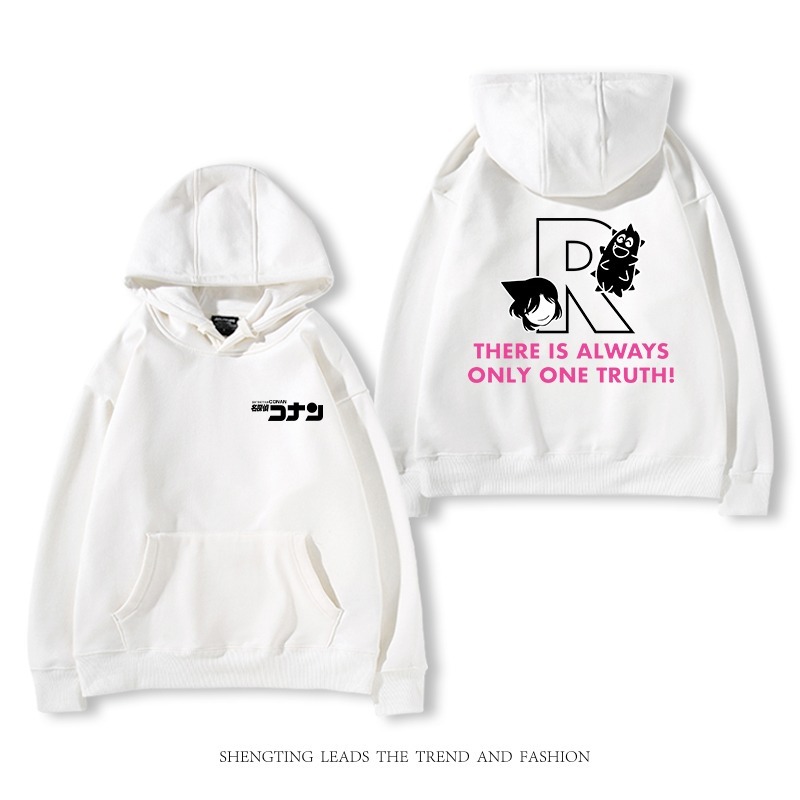 名偵探柯南 2025秋冬新款 親子情侶裝連帽衛衣