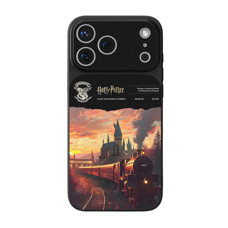 哈利波特 Harry Potter 小羊皮磁吸手機殼