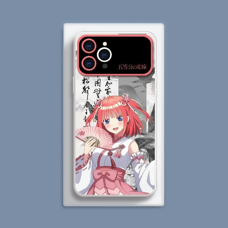 五等分的花嫁液態大視窗全包矽膠防摔軟殼