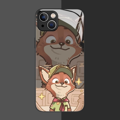 瘋狂動物城新款高清全包防摔玻璃殼-ZUIHANG SHOP