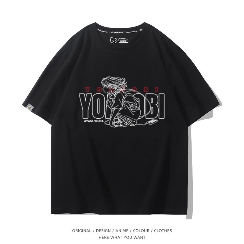 YOASOBI 樂隊純棉短袖T恤｜日系音樂潮流休閒上衣