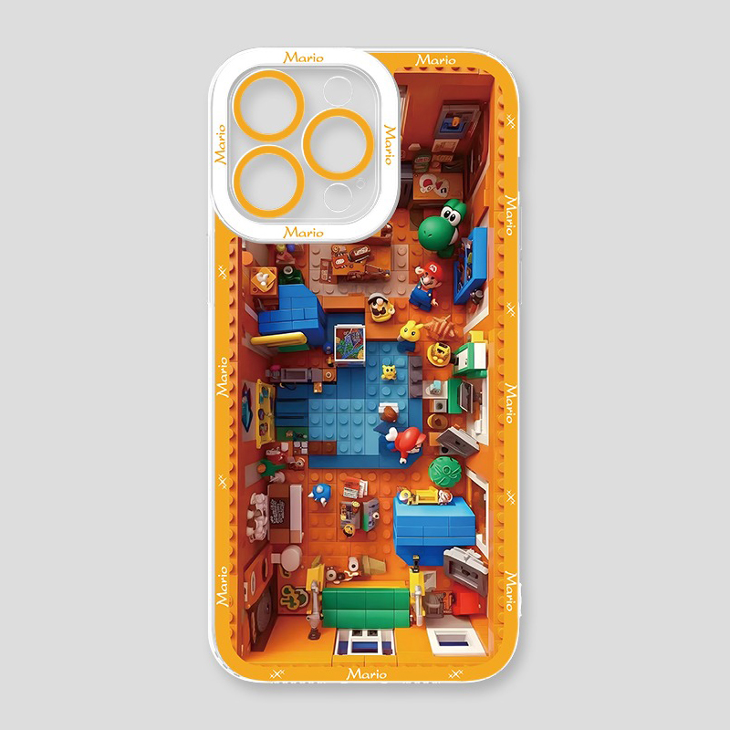 樂高積木馬里奧天使眼透明防摔軟殼-ZUIHANG SHOP