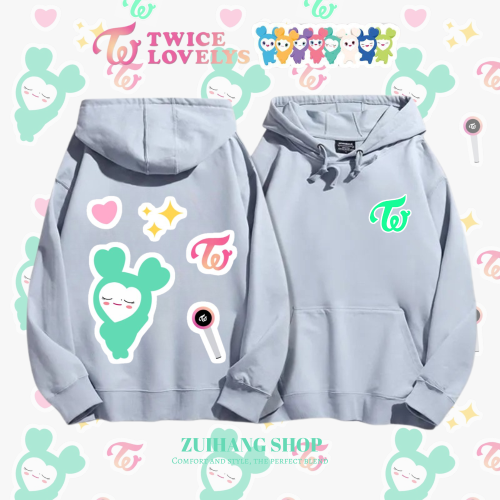 Twicelovely新款 親子情侶男女款連帽衛衣-ZUIHANG SHOP