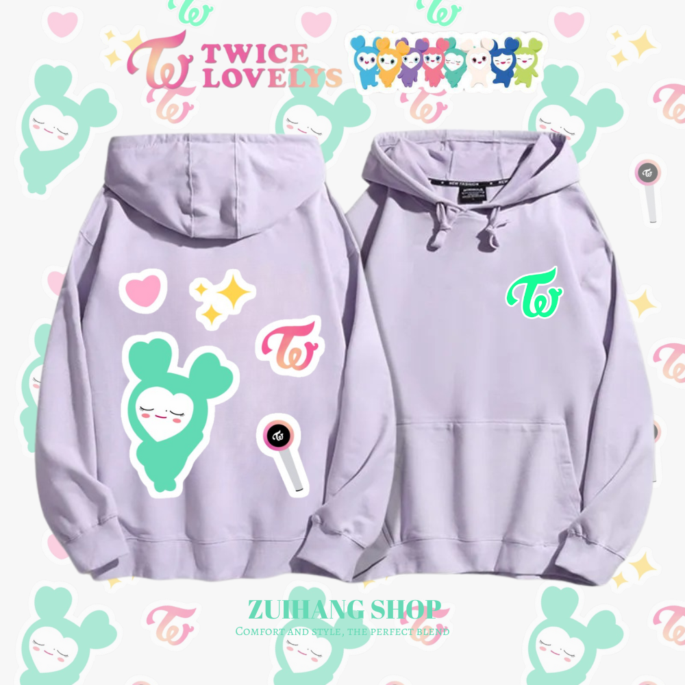 Twicelovely新款 親子情侶男女款連帽衛衣-ZUIHANG SHOP