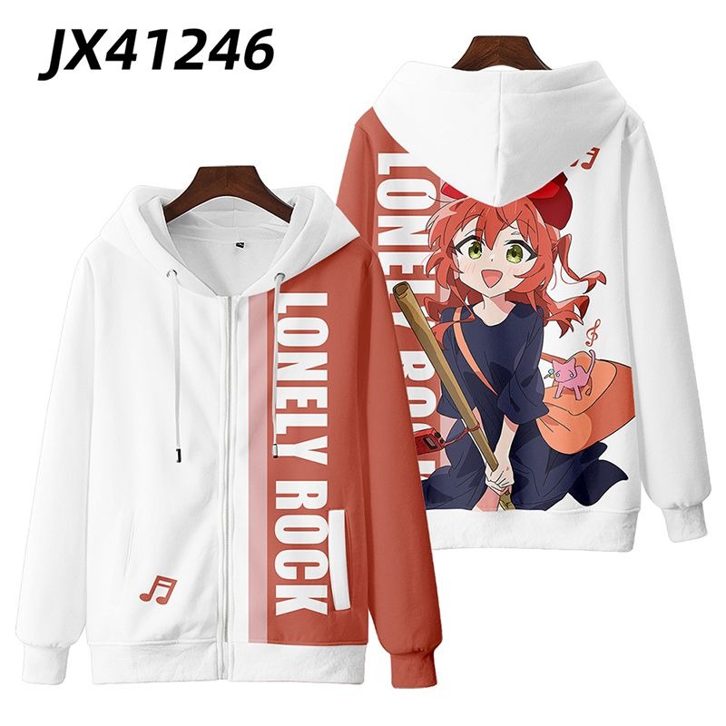 孤獨搖滾 親子情侶男女款連帽衛衣-ZUIHANG SHOP