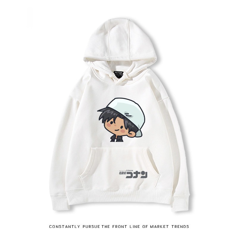 名偵探柯南 秋冬新款 親子情侶裝連帽衛衣
