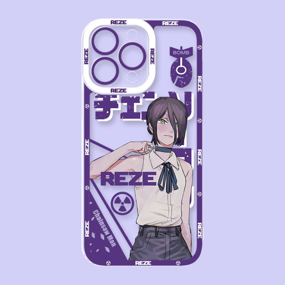 鏈鋸人天使眼透明防摔軟殼-ZUIHANG SHOP