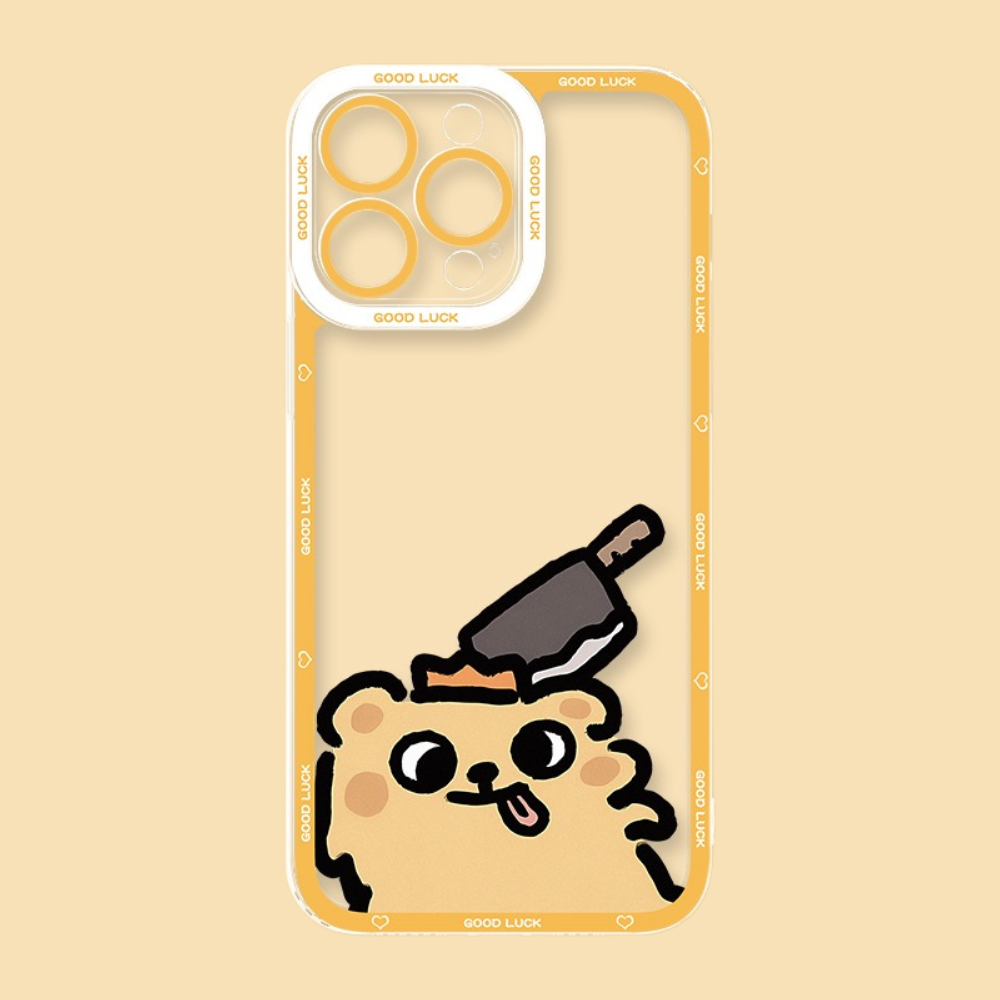 小熊蟲天使眼透明防摔軟殼-ZUIHANG SHOP