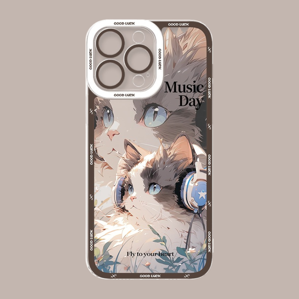 可愛萌寵天使眼透明防摔軟殼-ZUIHANG SHOP