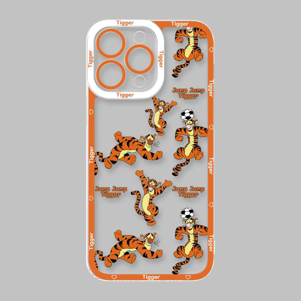 跳跳虎天使眼透明防摔軟殼-ZUIHANG SHOP