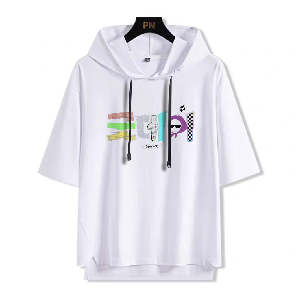 G-DRAGON 權志龍 連帽短袖T恤-ZUIHANG SHOP