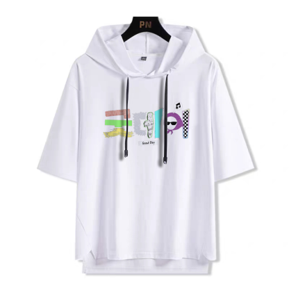 G-DRAGON 權志龍 連帽短袖T恤-ZUIHANG SHOP