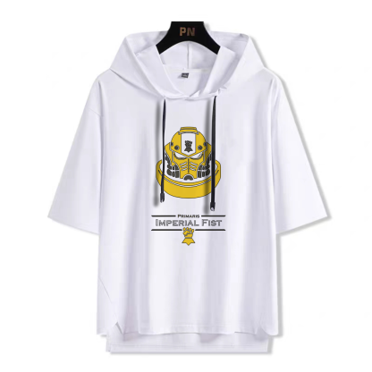 戰錘40K 星際戰士戰團 連帽短袖T恤-ZUIHANG SHOP