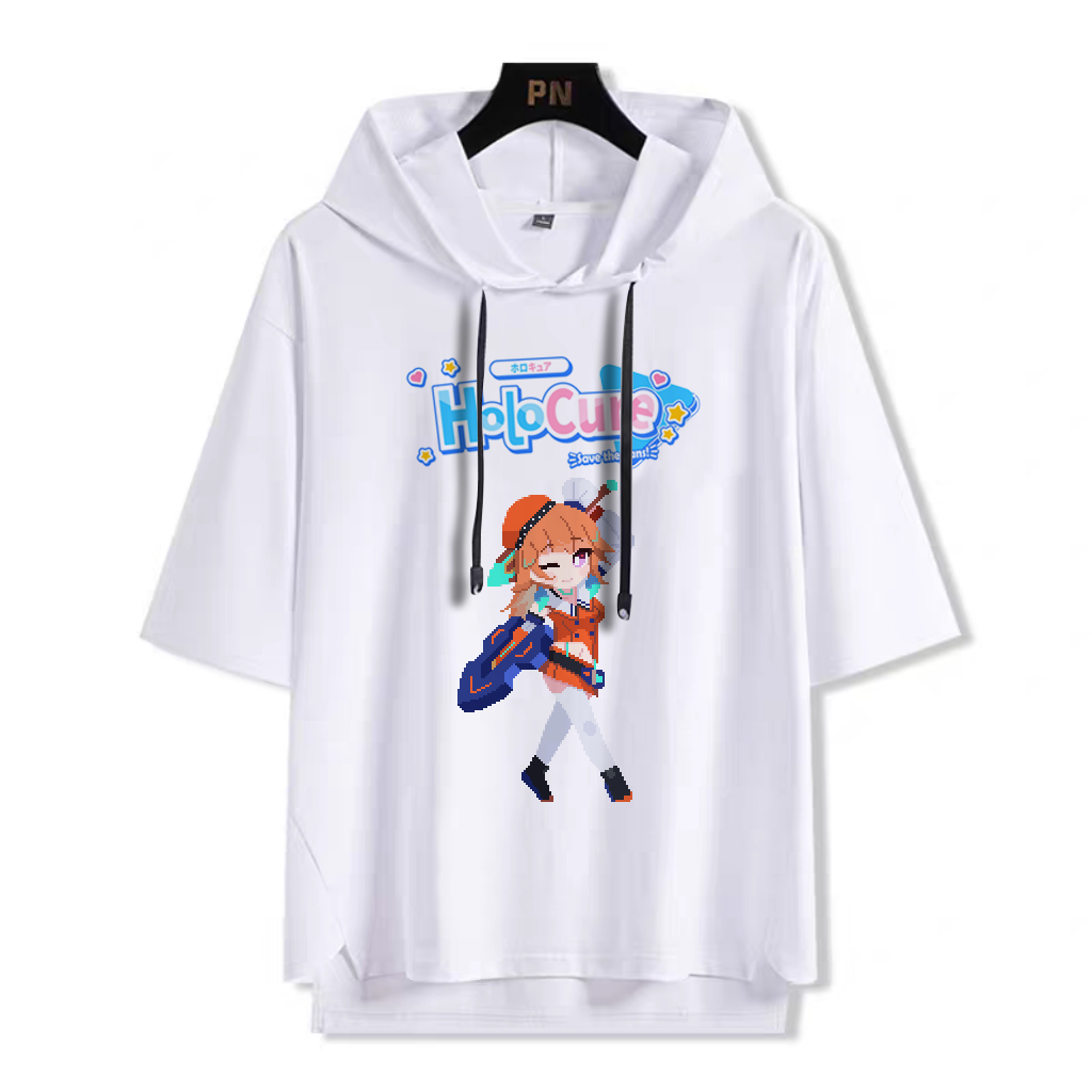 Vtuber Hololive新款 親子情侶男女款連帽短袖T恤-ZUIHANG SHOP