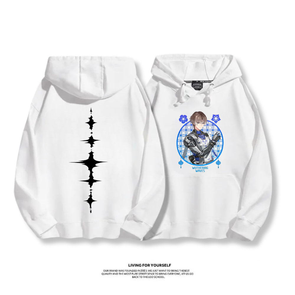 鳴潮新款 親子情侶男女款連帽衛衣