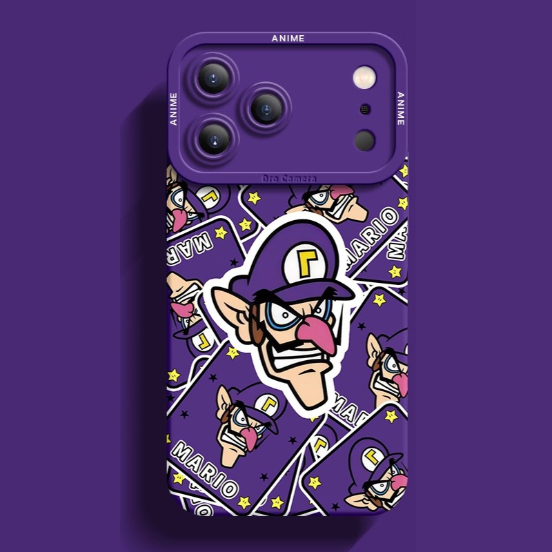 超級瑪利歐液態矽膠全包防摔軟殼