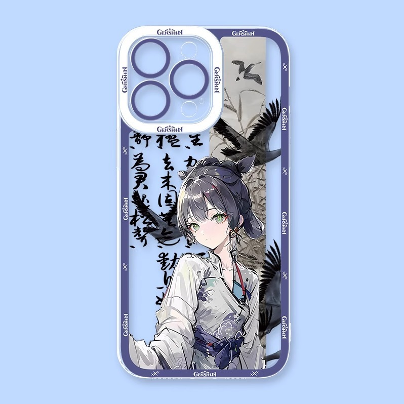 原神古風天使眼透明防摔軟殼-ZUIHANG SHOP