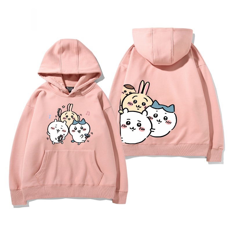 Chiikawa 2025秋冬新款 親子情侶男女連帽衛衣