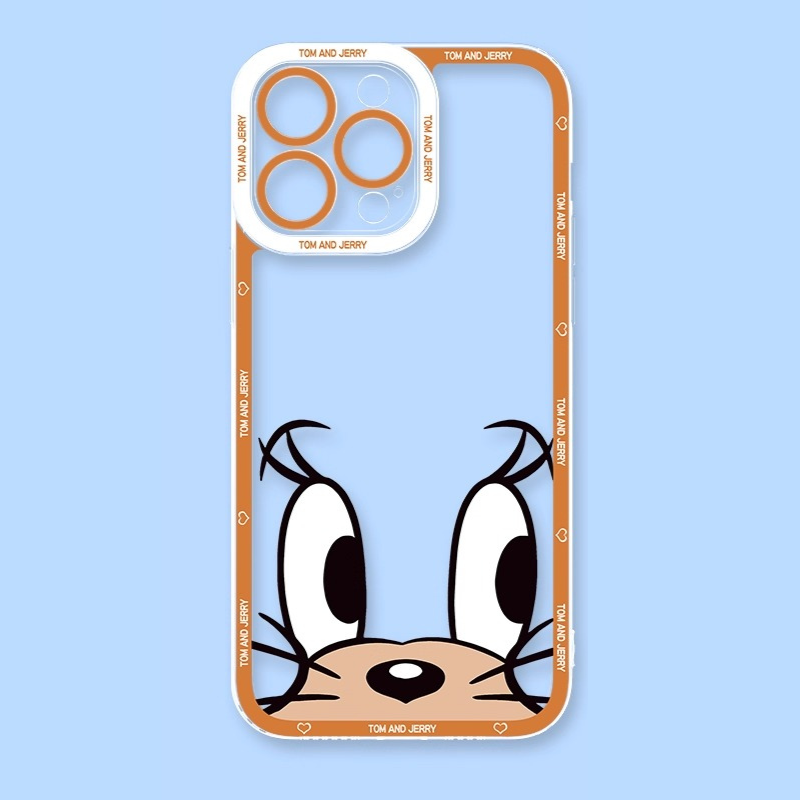 湯姆貓與傑利鼠天使眼透明防摔軟殼