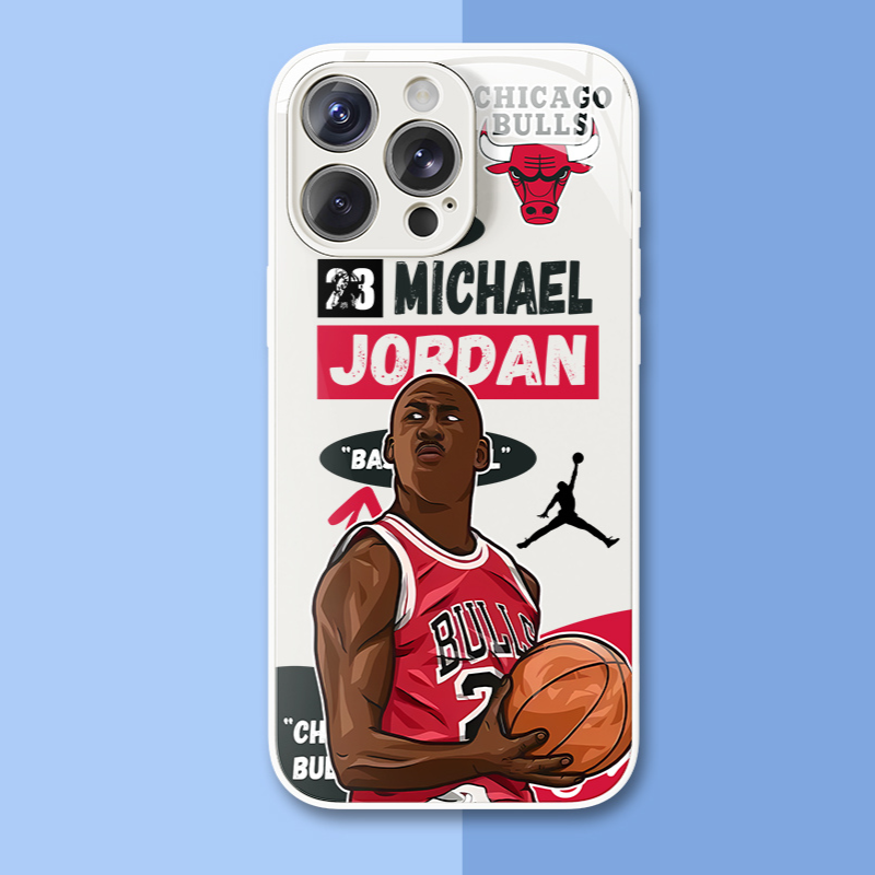 NBA球星新款高清全包防摔玻璃殼
