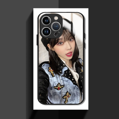 Aespa新款高清全包防摔玻璃殼