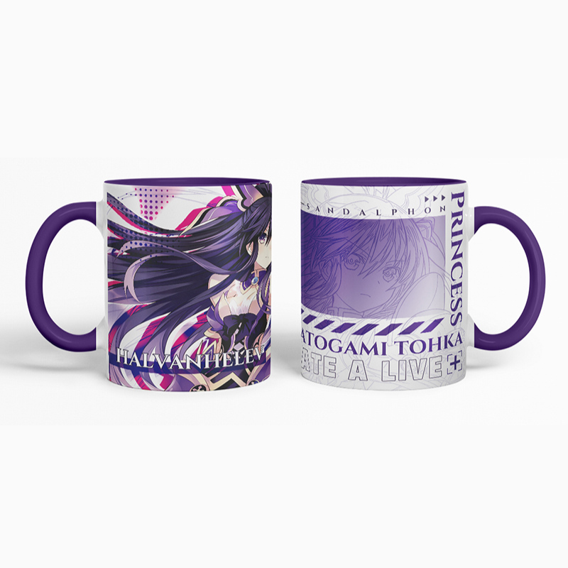 約會大作戰 同人周邊陶瓷馬克杯