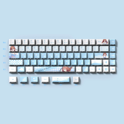 中野三玖 聯名二次元側刻無線機械鍵盤