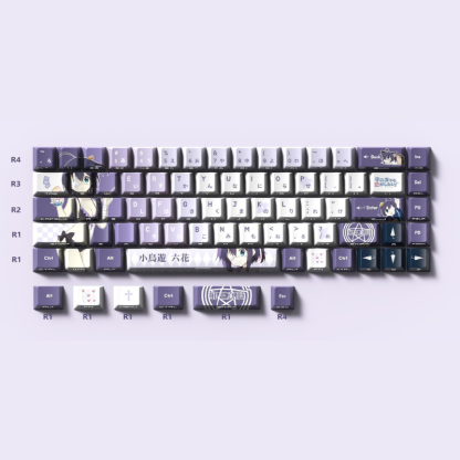 小鳥遊六花 聯名二次元側刻無線機械鍵盤