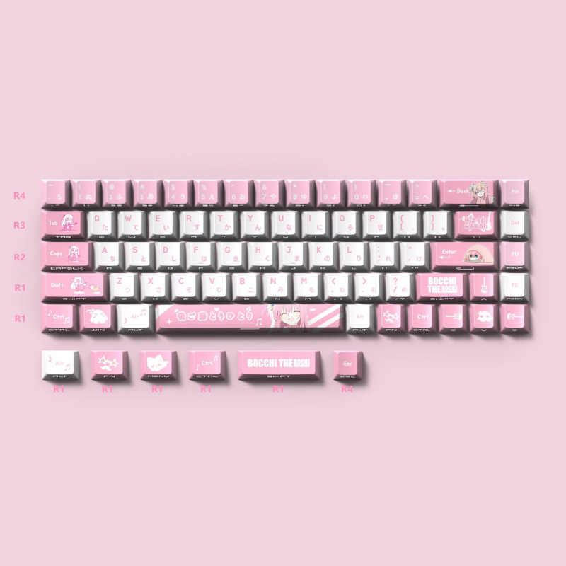 後藤一里 聯名二次元側刻無線機械鍵盤
