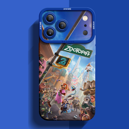 動物方城市液態矽膠全包防摔軟殼