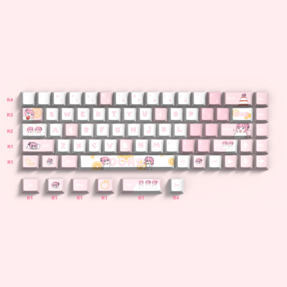 桃樂絲doro 聯名二次元側刻無線機械鍵盤