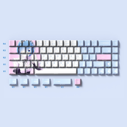 Re:Zero 雷姆 聯名二次元側刻無線機械鍵盤